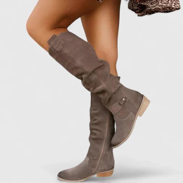 Quinn - Knee-High Boots-15548991111541-Mirella Fiore