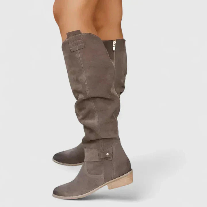 Quinn - Knee-High Boots-15548991111541-Mirella Fiore