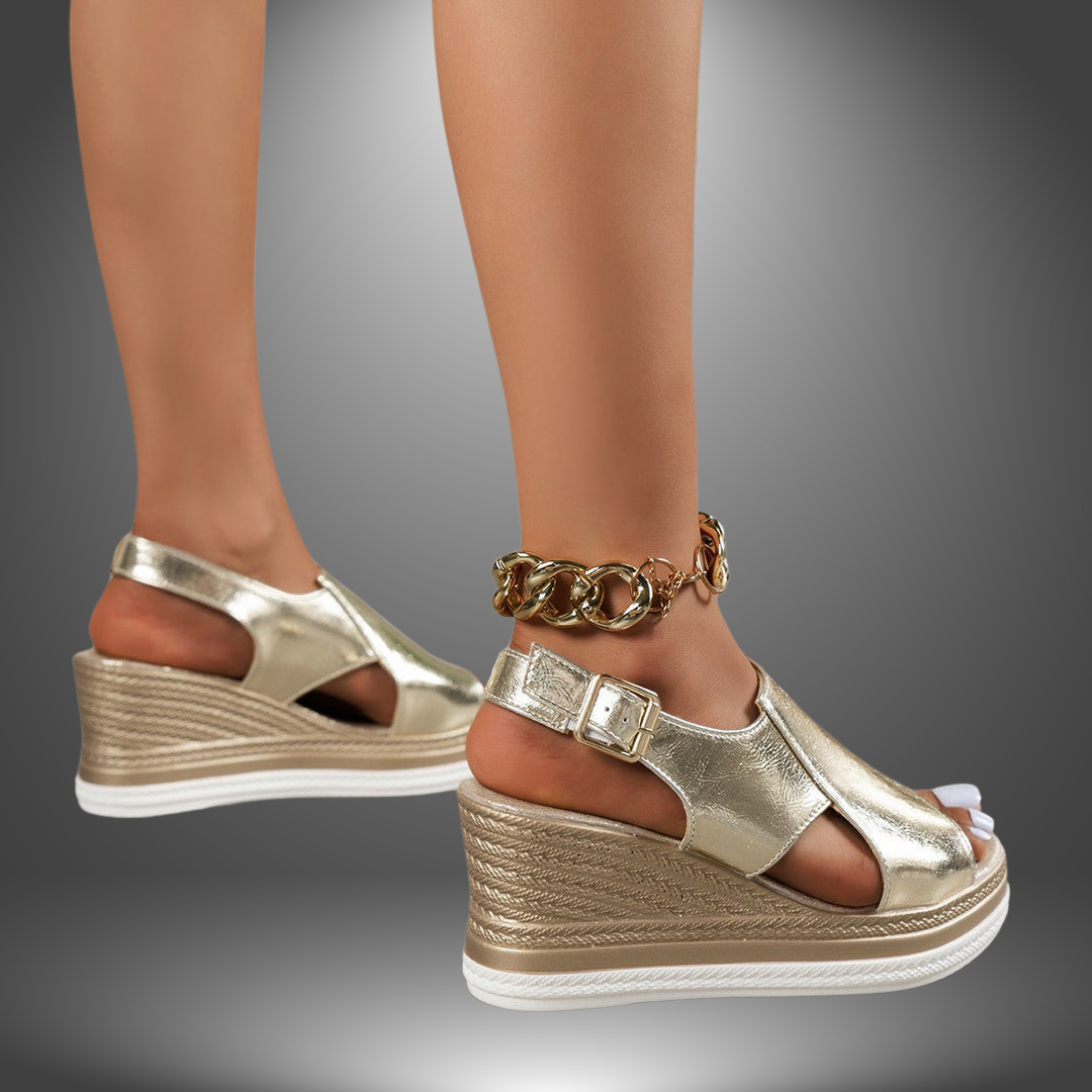 RAVEN - PLATFORM WEDGE SANDALS-15553871348085-Mirella Fiore