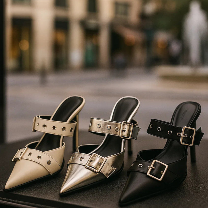 RAVYN - RAE BUCKLE HEELS-15560634958197-Nancy & Mae Savannah