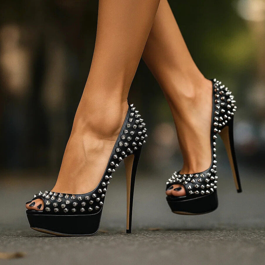 RENA - REIGN STUDDED HEELS-15560639938933-Nancy & Mae Savannah