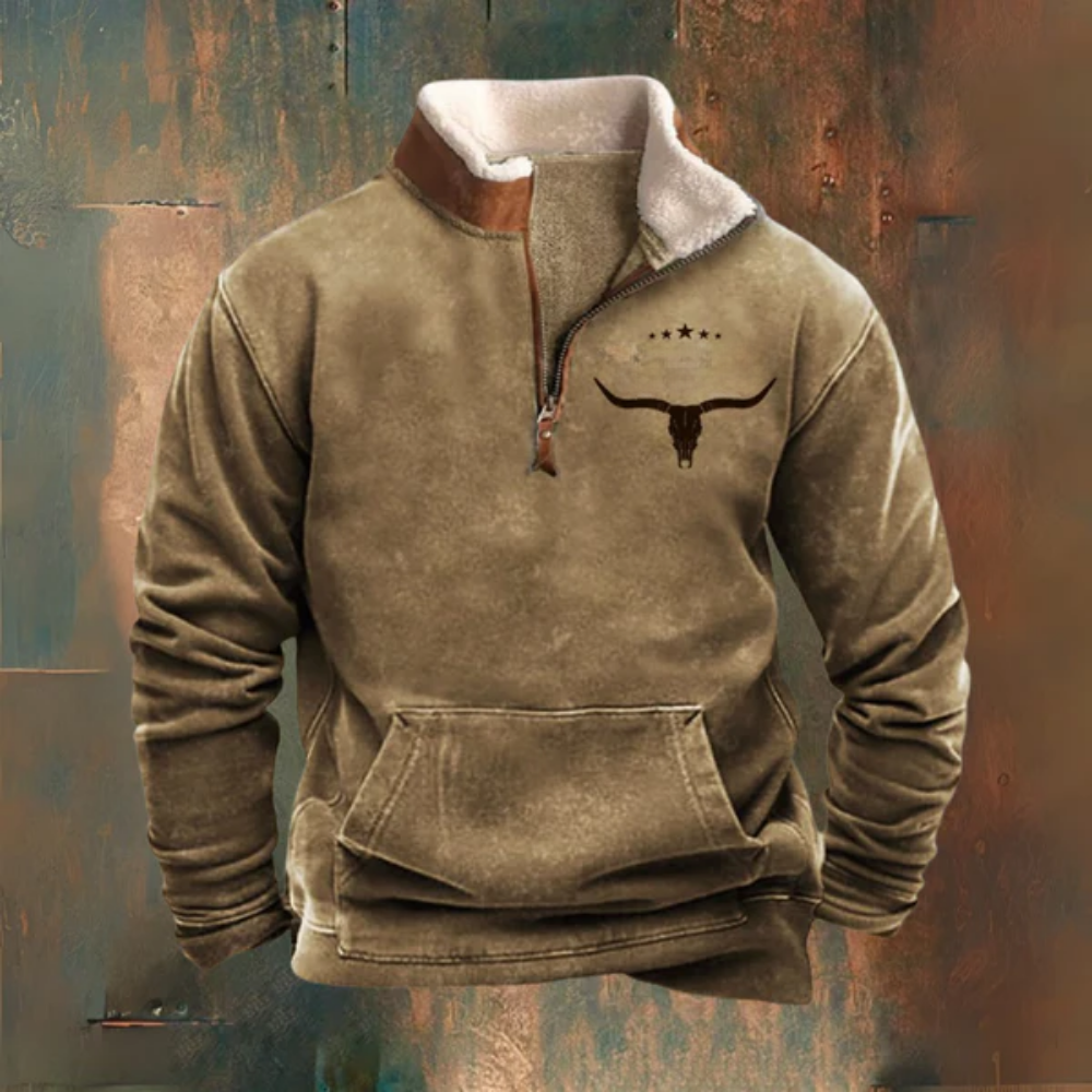 RODEO — Fall-Winter Half-Zip Jacket-15552184582517-Mirella Fiore