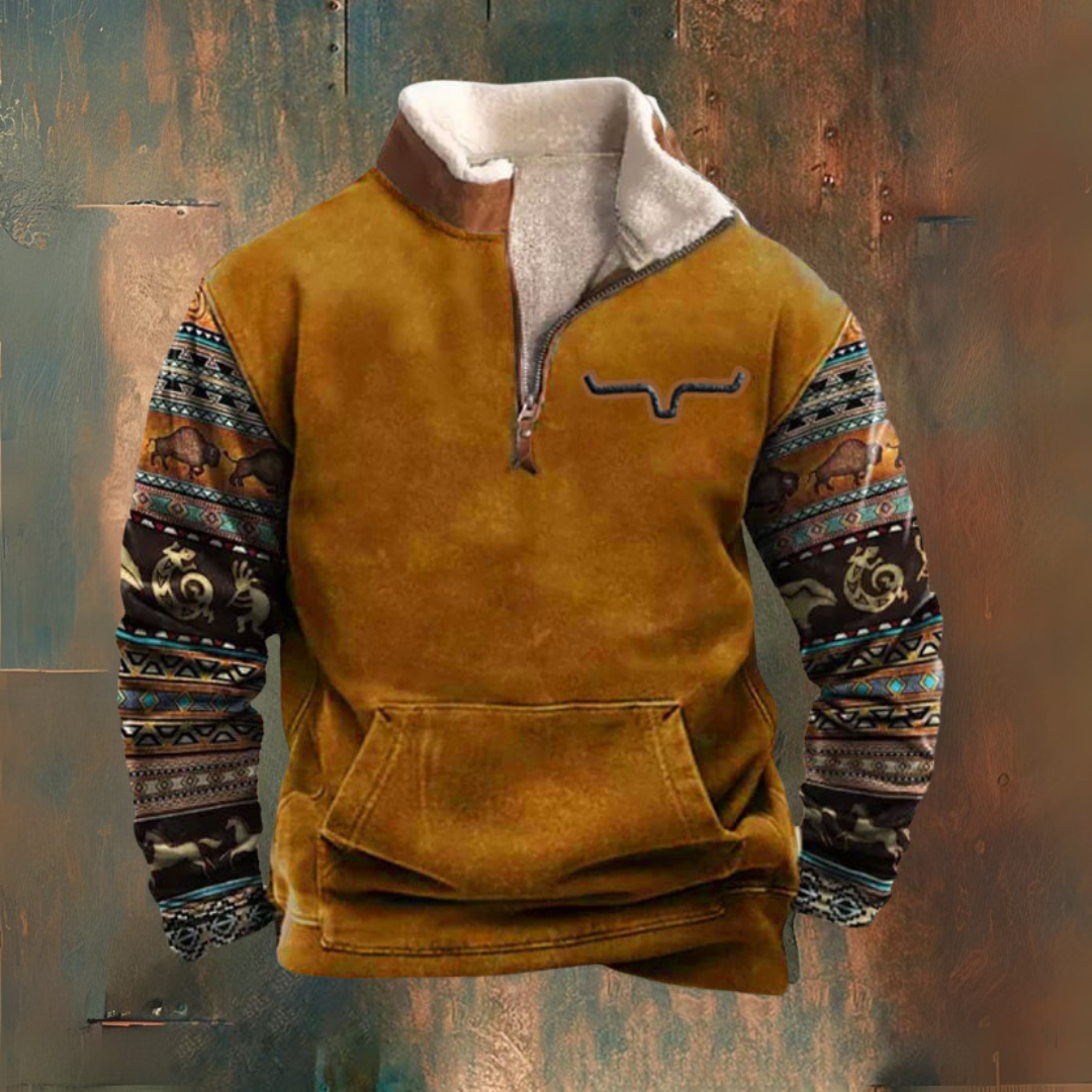 RODEO — Fall-Winter Half-Zip Jacket-15552184615285-Mirella Fiore