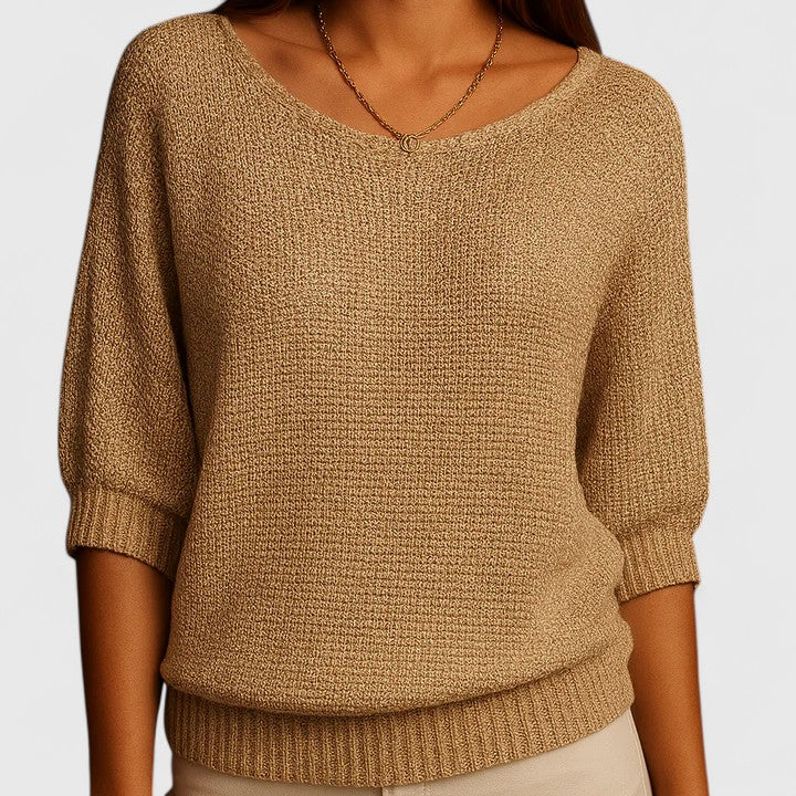 Rachel - Effortless Knit Pullover-15547990638965-Nancy & Mae Savannah