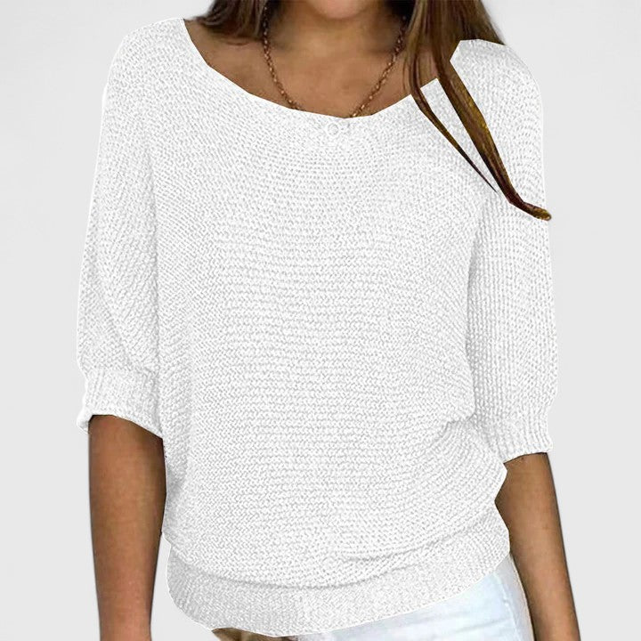 Rachel - Effortless Knit Pullover-15547990638965-Nancy & Mae Savannah
