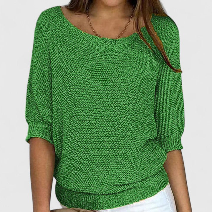 Rachel - Effortless Knit Pullover-15547990638965-Nancy & Mae Savannah
