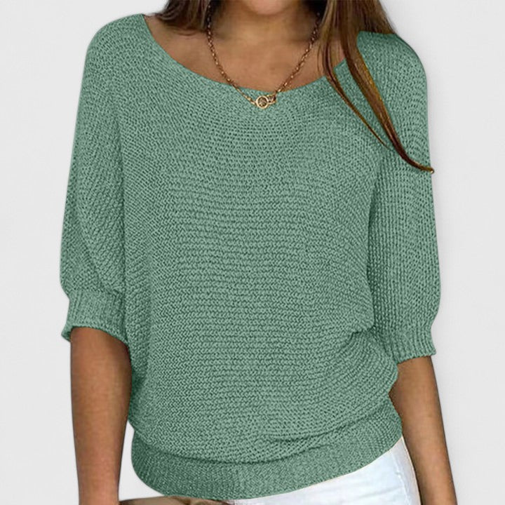 Rachel - Effortless Knit Pullover-15547990638965-Nancy & Mae Savannah