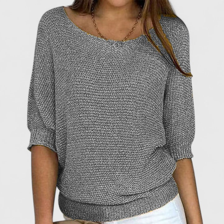 Rachel - Effortless Knit Pullover-15547990638965-Nancy & Mae Savannah