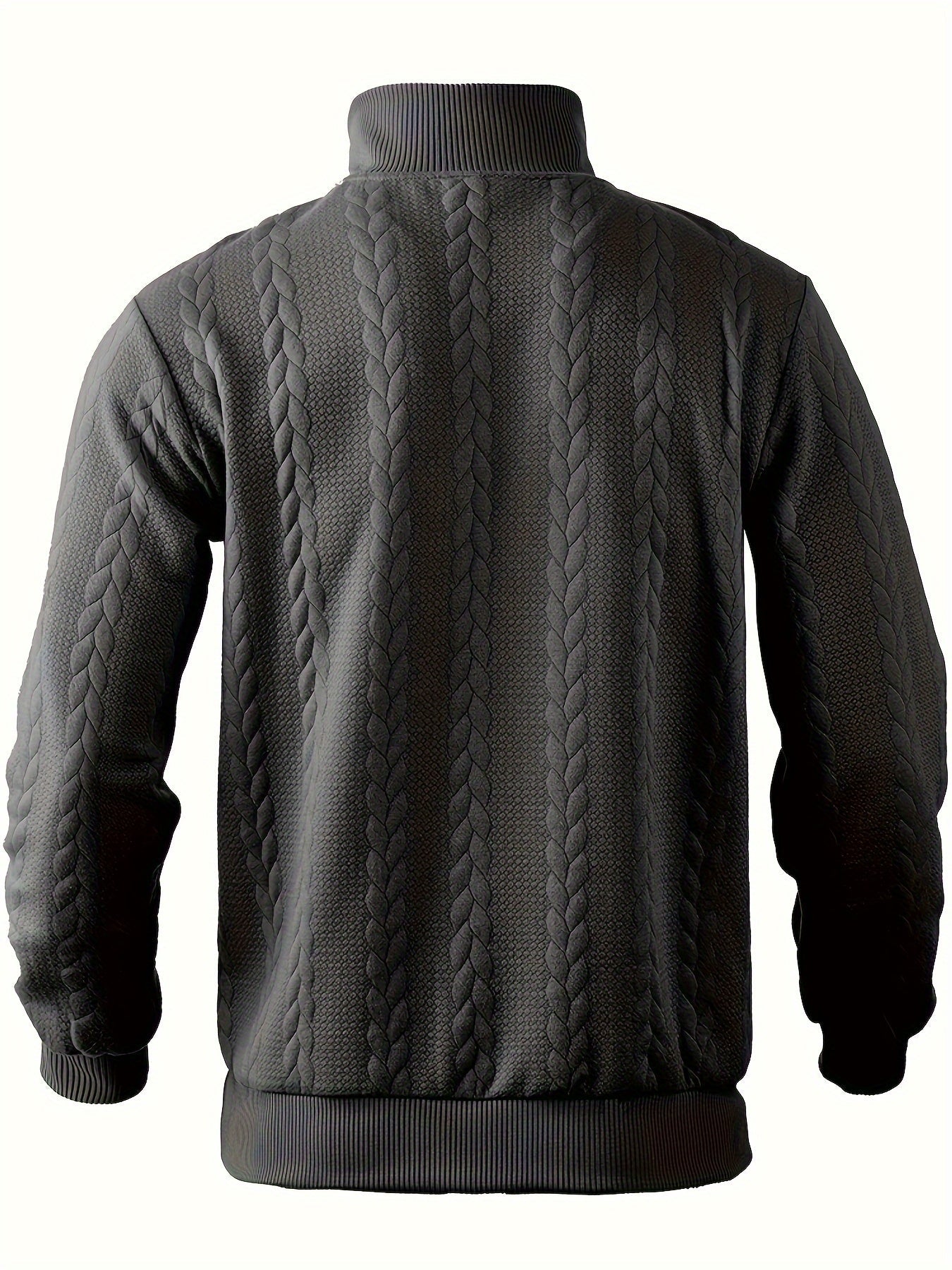 Rafael - Cable Knit Zip Up-15553987248501-Mirella Fiore