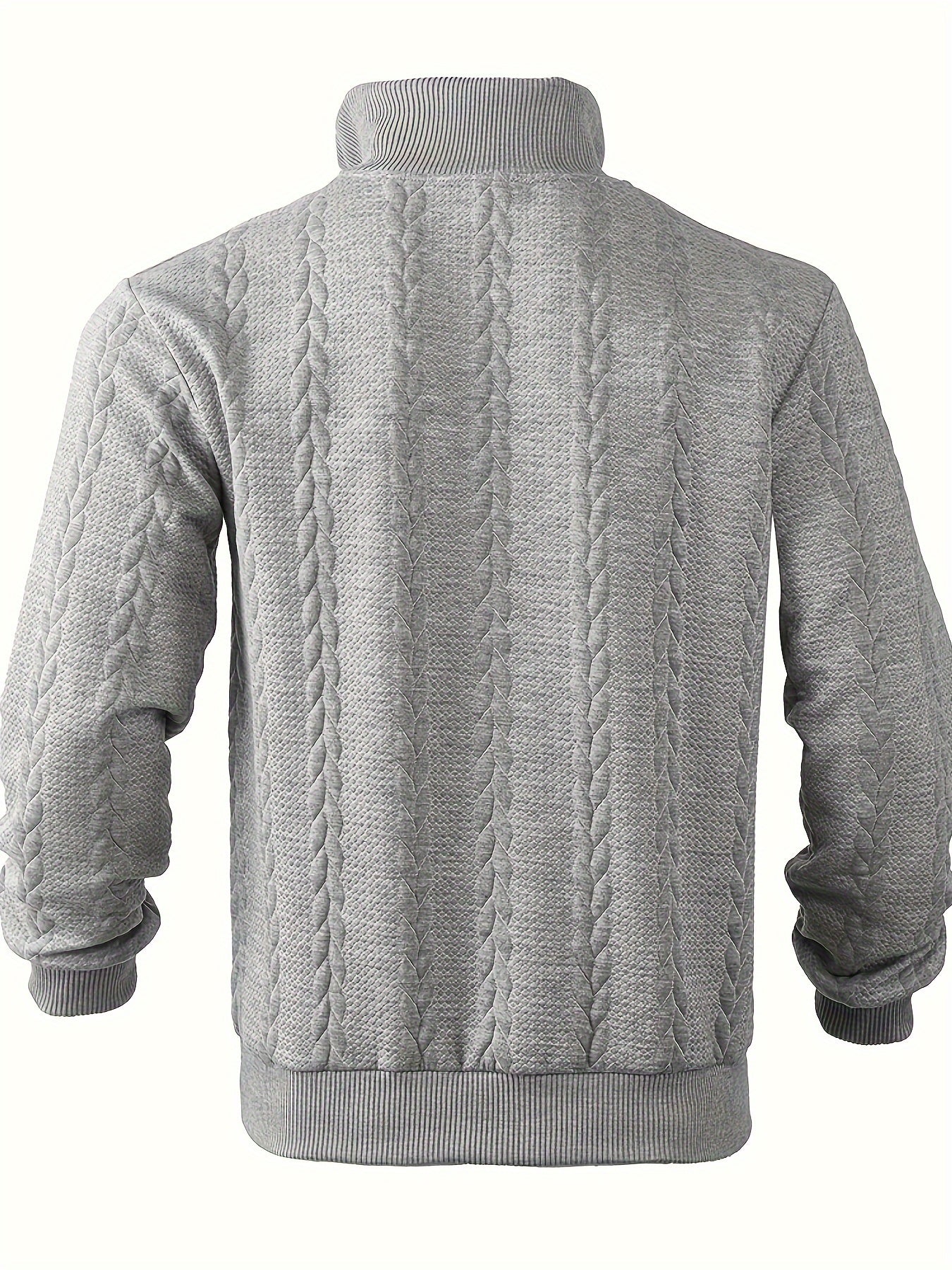 Rafael - Cable Knit Zip Up-15553987248501-Mirella Fiore