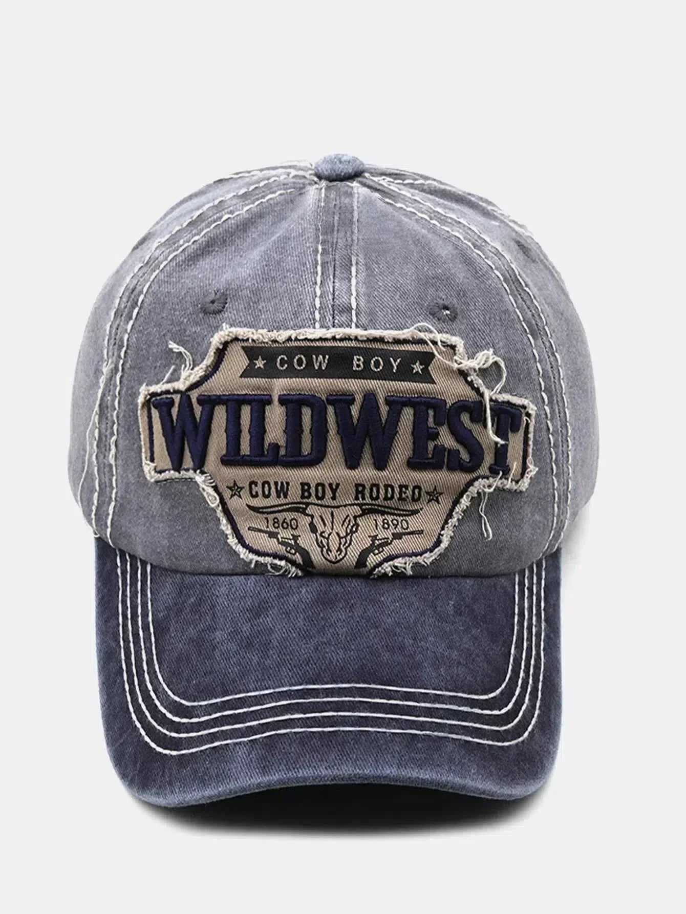 Ravessa – Western-inspired – Distressed cap-15133570302325-Nancy & Mae Savannah