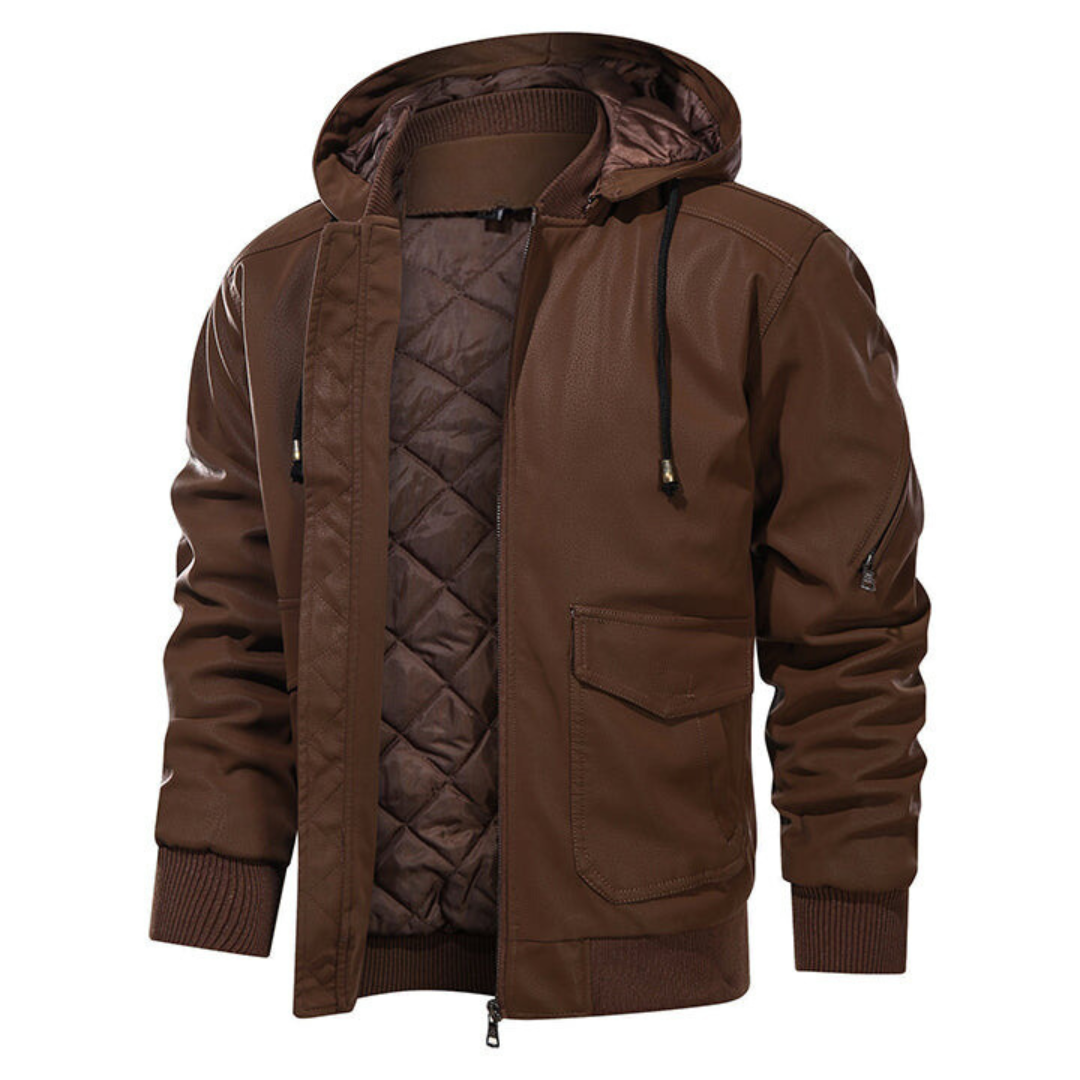 Renato - Signature Leather Jacket-15552079430005-Mirella Fiore