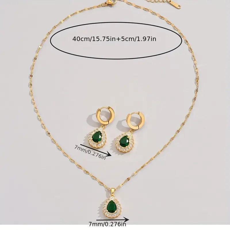 Rheya Lysandelle Jewelry Set-15548284404085-Nancy & Mae Savannah