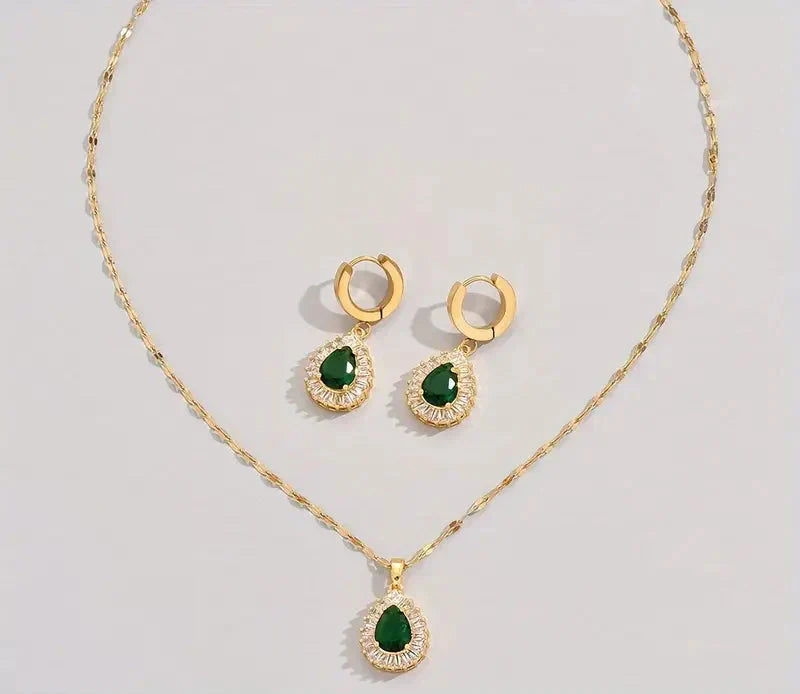 Rheya Lysandelle Jewelry Set-15548284404085-Nancy & Mae Savannah