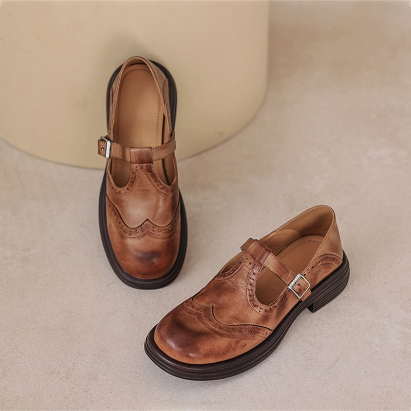 Risla - Leather Mary Janes-15550738432373-Nancy & Mae Savannah