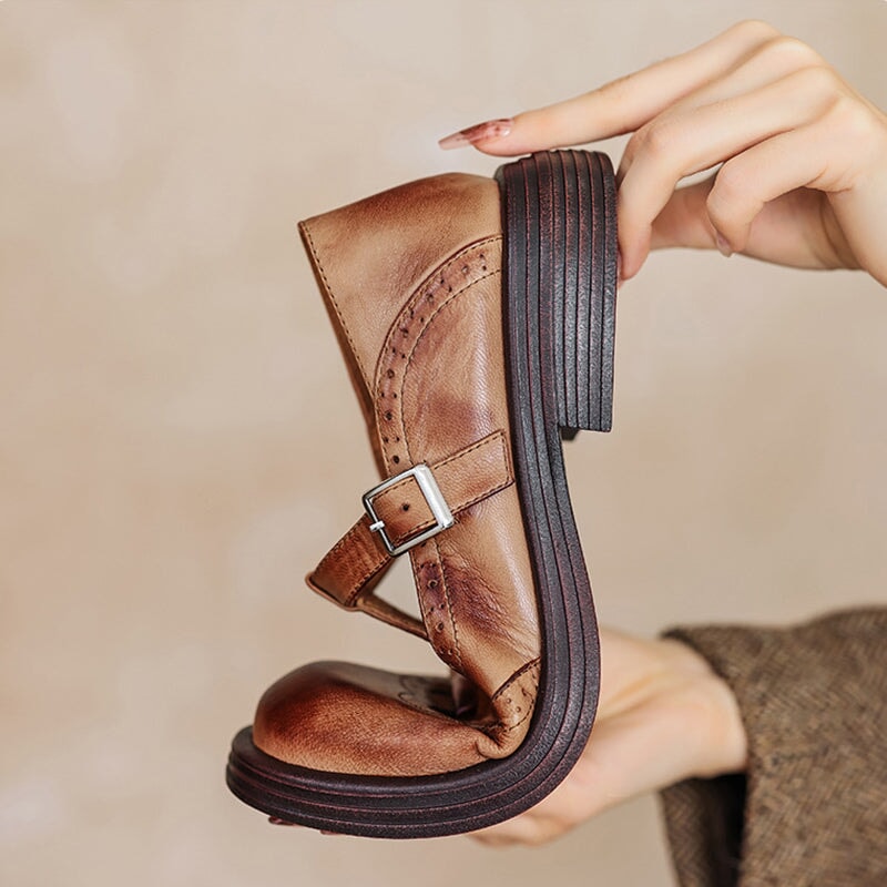 Risla - Leather Mary Janes-15550738432373-Nancy & Mae Savannah