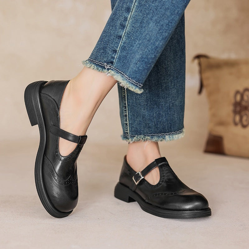 Risla - Leather Mary Janes-15550738432373-Nancy & Mae Savannah
