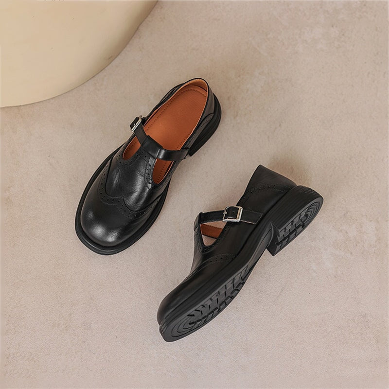 Risla - Leather Mary Janes-15550738432373-Nancy & Mae Savannah