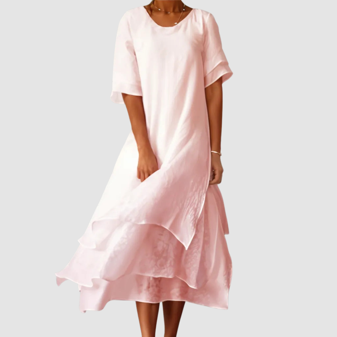 Robyn - Elegant Loose Dress-15553262420341-Mirella Fiore
