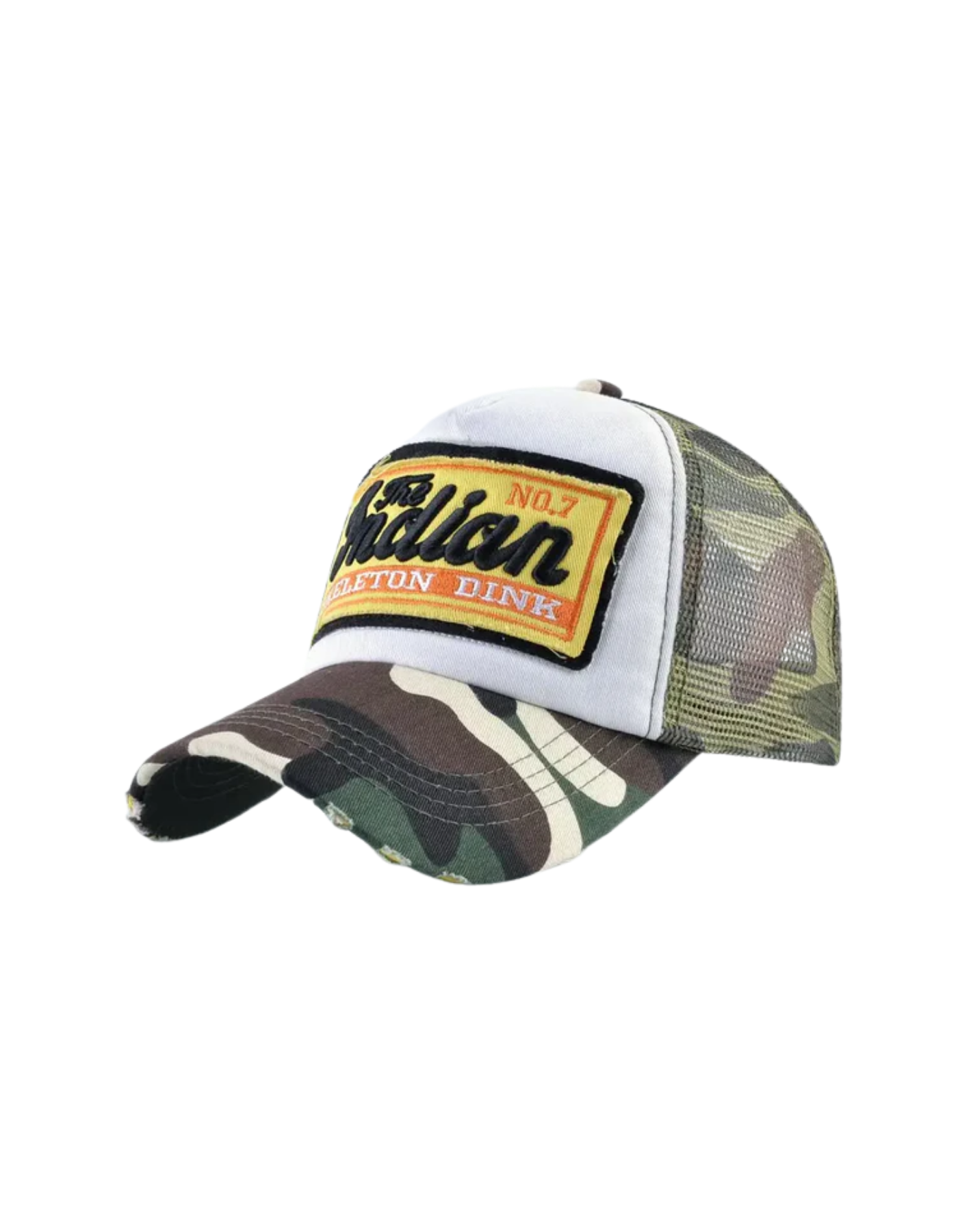 Rokellan – Distressed patch – Trucker cap-15133816553845-Nancy & Mae Savannah