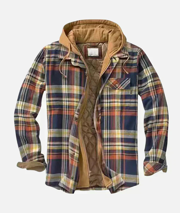 Romeo™ | Patchwork Check Jacket-15553979482485-Nancy & Mae Savannah