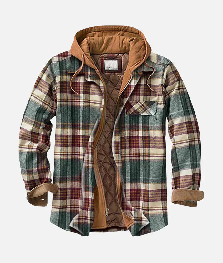 Romeo™ | Patchwork Check Jacket-15553979482485-Nancy & Mae Savannah