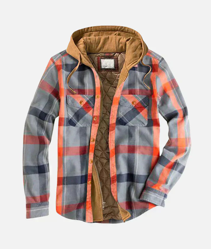 Romeo™ | Patchwork Check Jacket-15553979482485-Nancy & Mae Savannah
