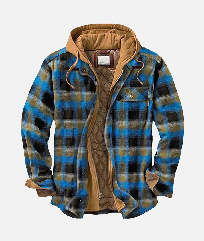 Romeo™ | Patchwork Check Jacket-15553979482485-Nancy & Mae Savannah