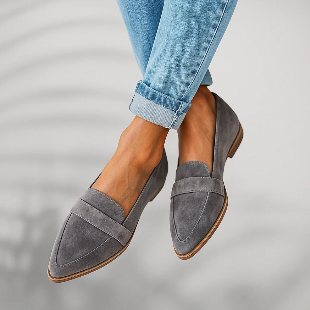 Rosa - Orthopedic Leather Moccasins - Premium Edition-15550738497909-Mirella Fiore