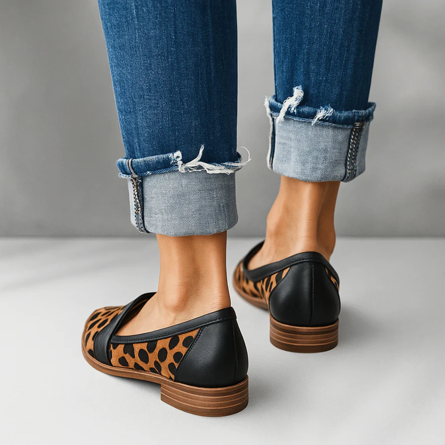 Rosa - Orthopedic Leather Moccasins - Premium Edition-15550738497909-Mirella Fiore
