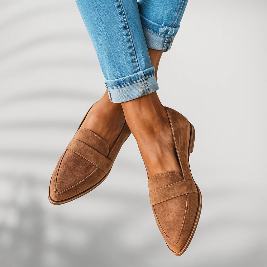 Rosa - Orthopedic Leather Moccasins - Premium Edition-15550738497909-Mirella Fiore