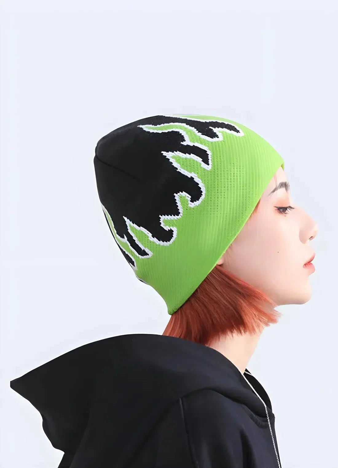 Rosalisse – Rib-knit flame – Beanie-15133564862837-Mirella Fiore