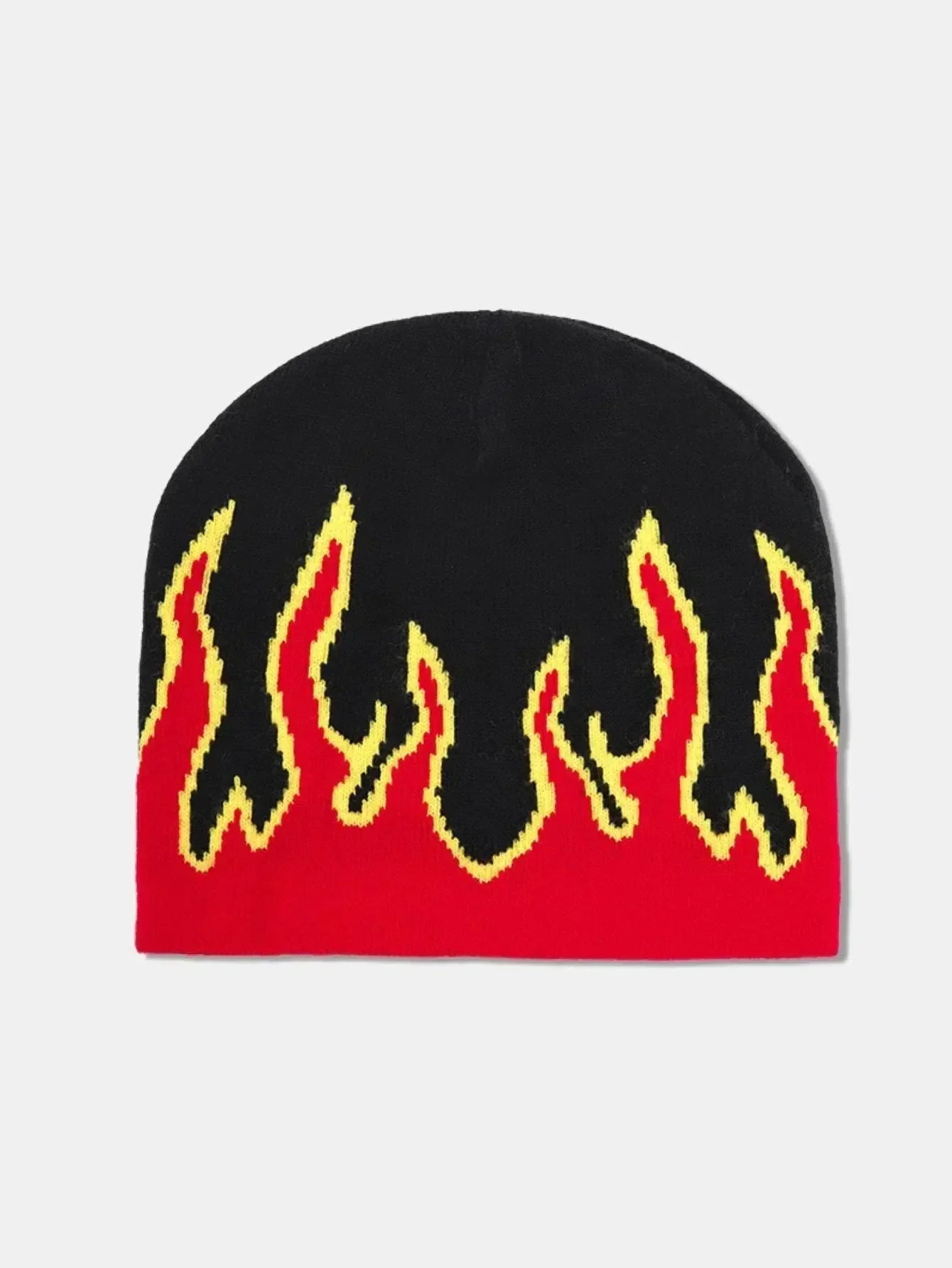 Rosalisse – Rib-knit flame – Beanie-15133564862837-Nancy & Mae Savannah