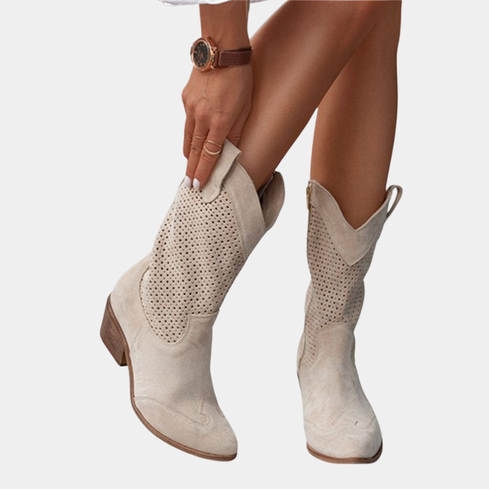 Rosie - Leather Boots-15548991340917-Mirella Fiore