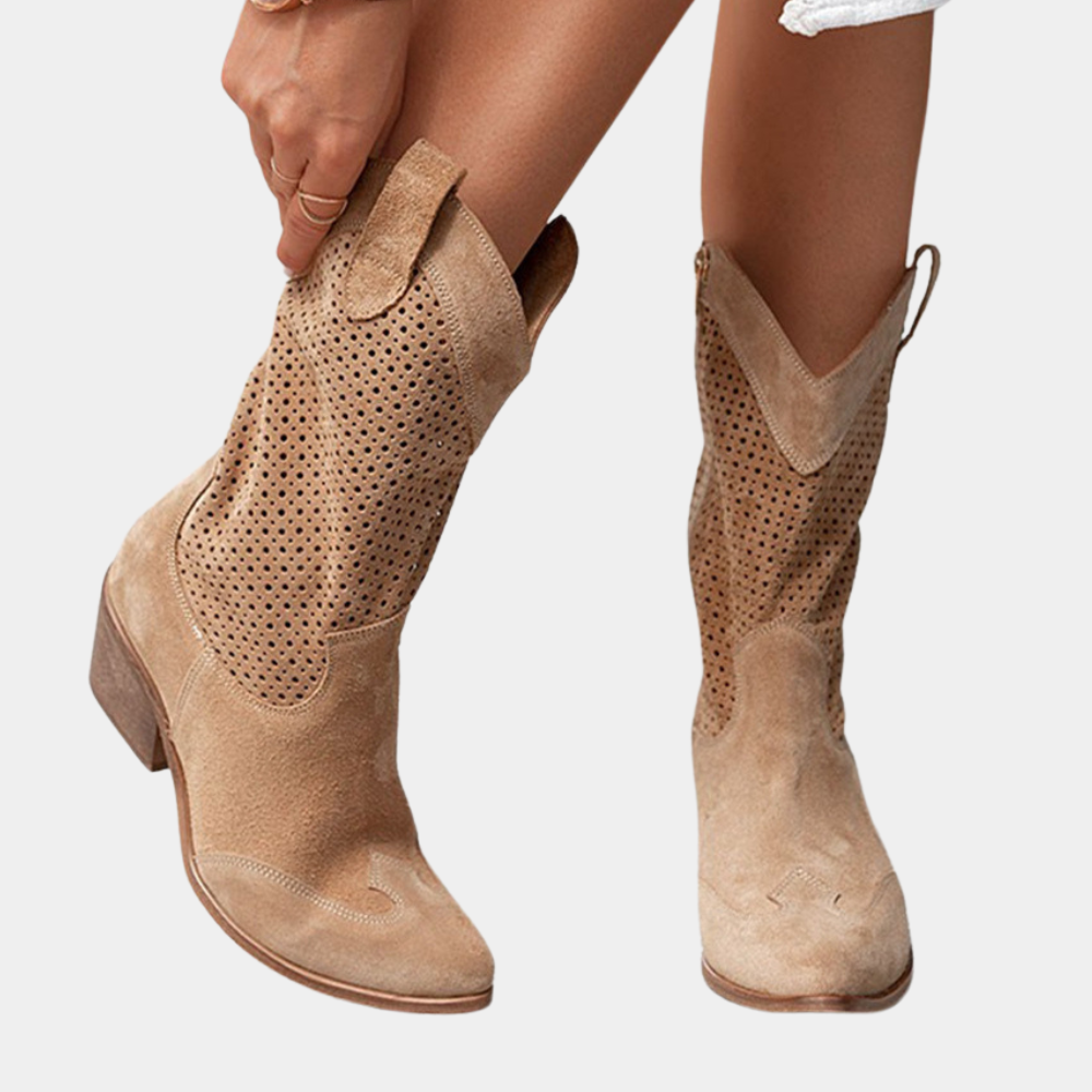 Rosie - Leather Boots-15548991340917-Mirella Fiore