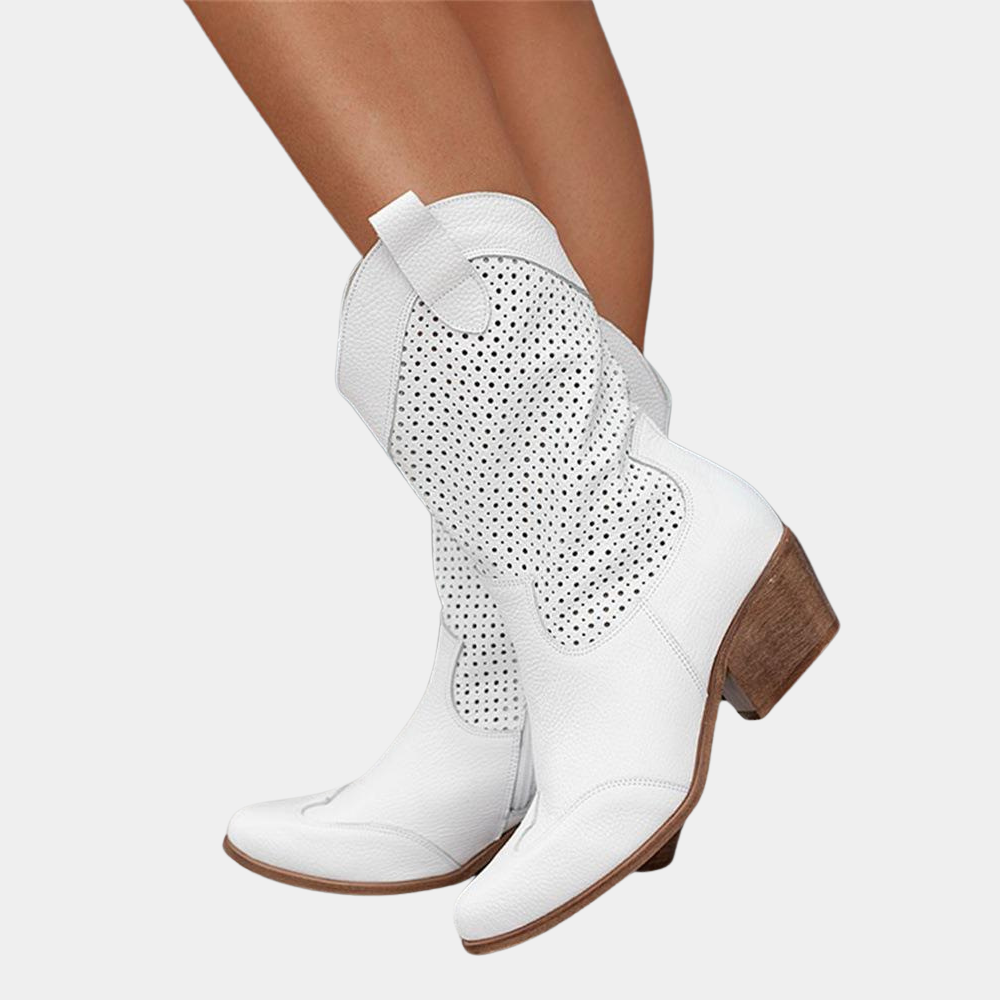 Rosie - Leather Boots-15548991340917-Mirella Fiore