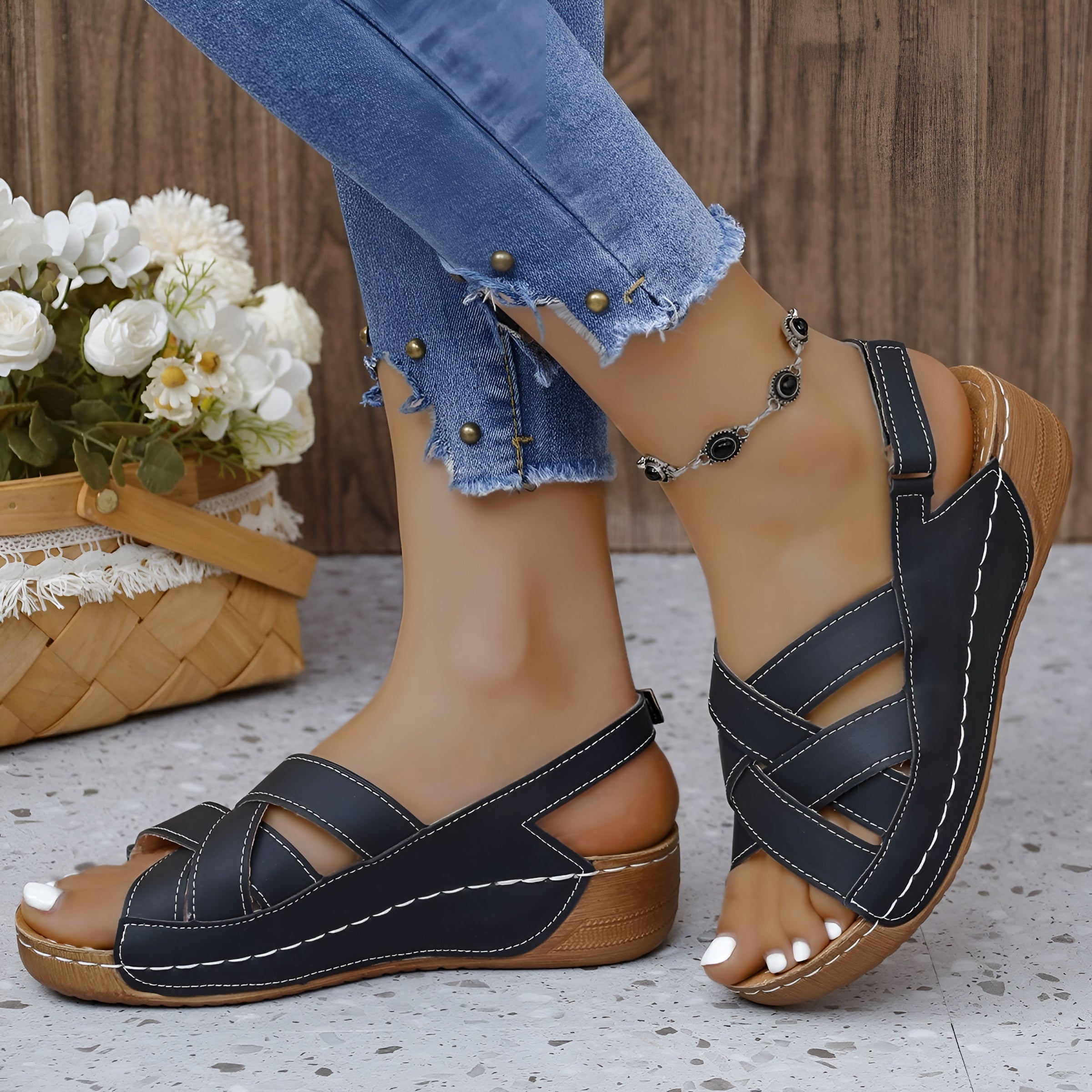 Rova - Orthopedic Sandals-15547822834037-Mirella Fiore