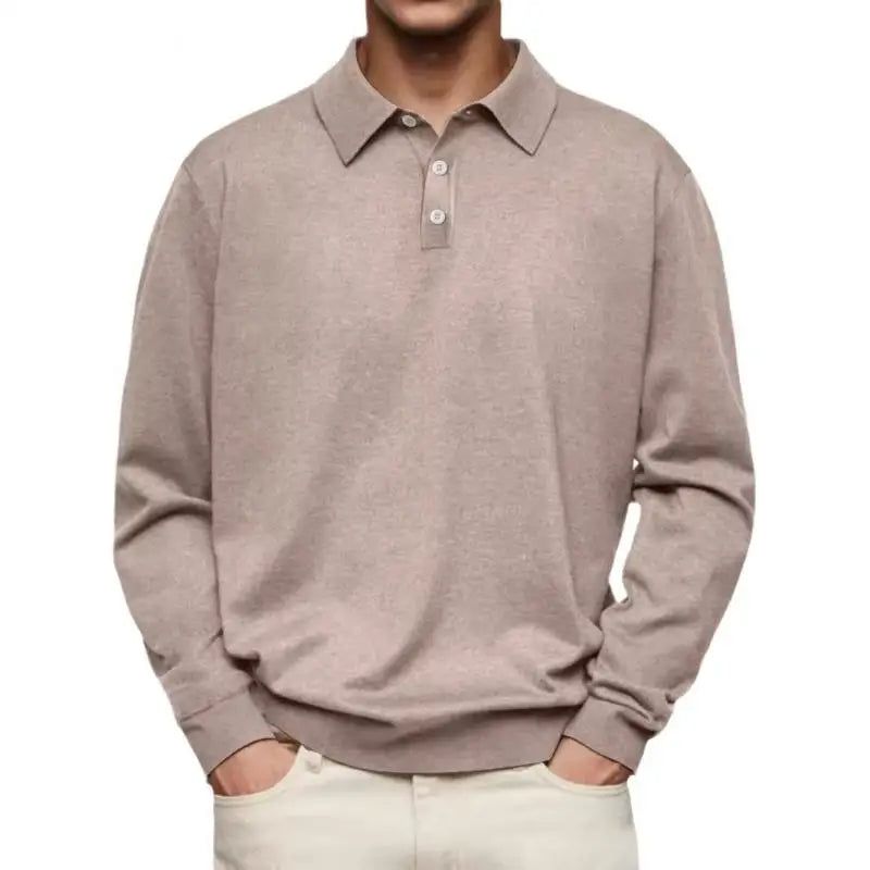 John - Long Sleeve Casual Polo