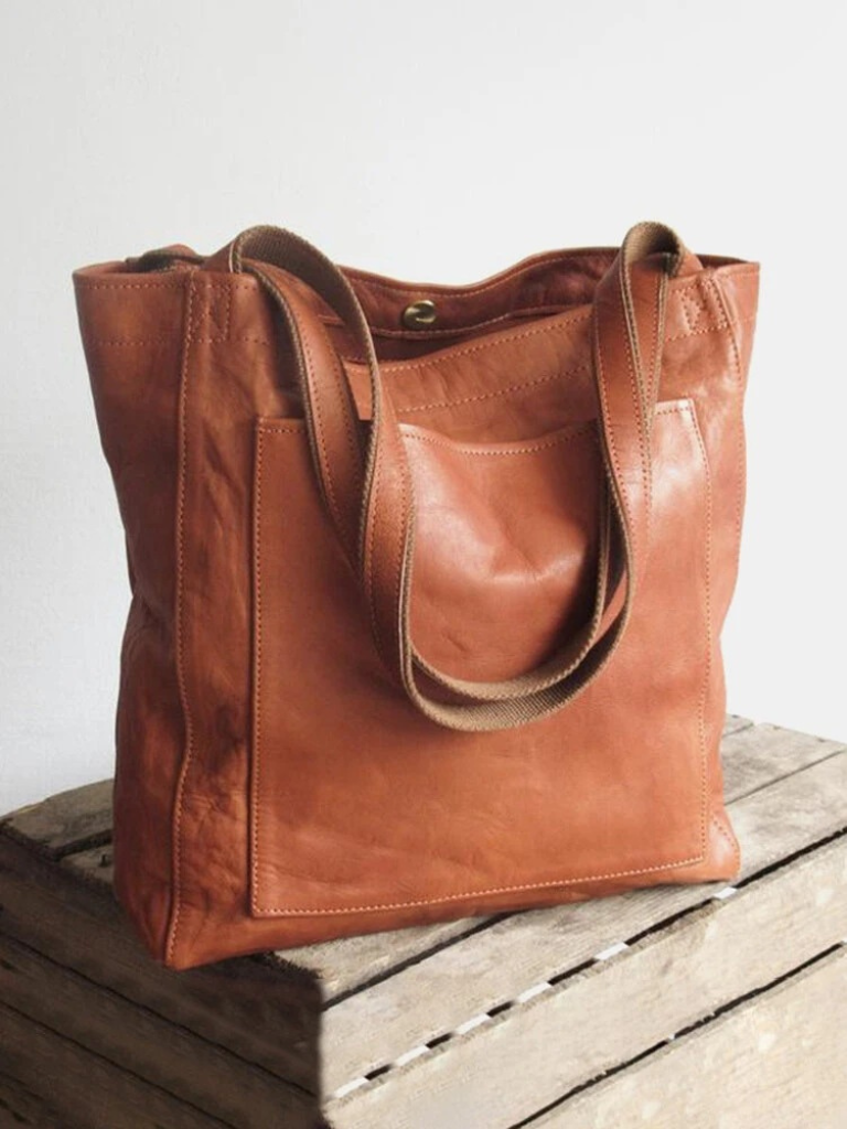 SABINE - WAXED TOTE-15549014737269-Nancy & Mae Savannah