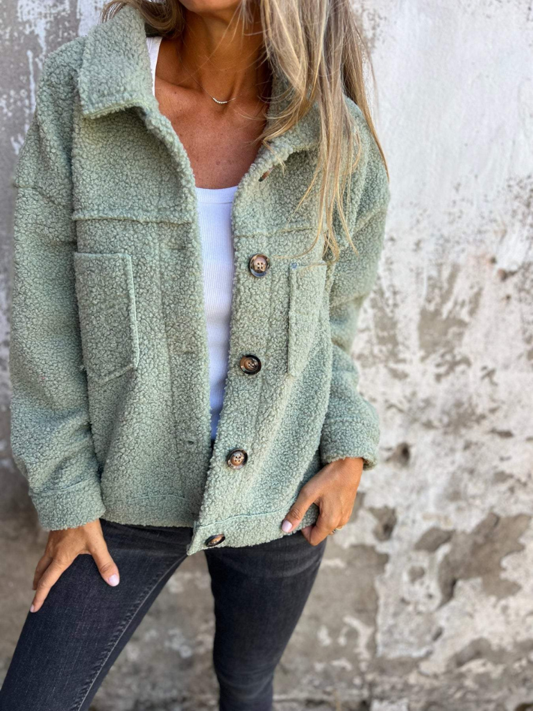 SANDRA - COZY SHERPA JACKET-15549013197173-Mirella Fiore