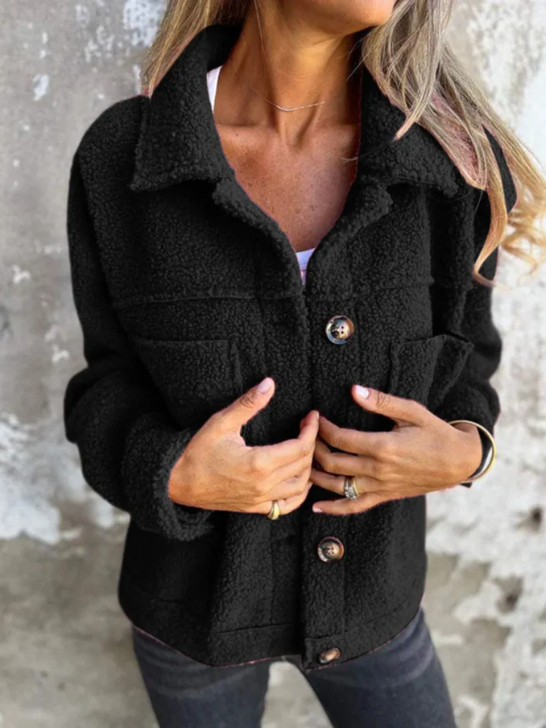 SANDRA - COZY SHERPA JACKET-15549013197173-Mirella Fiore