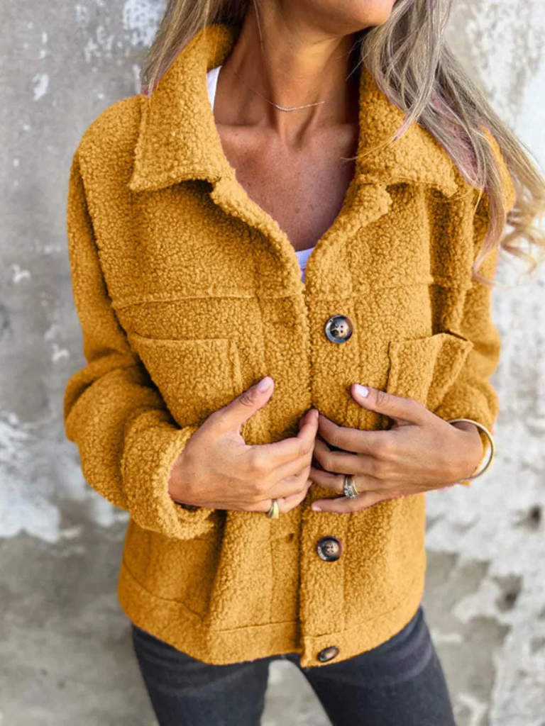 SANDRA - COZY SHERPA JACKET-15549013197173-Mirella Fiore