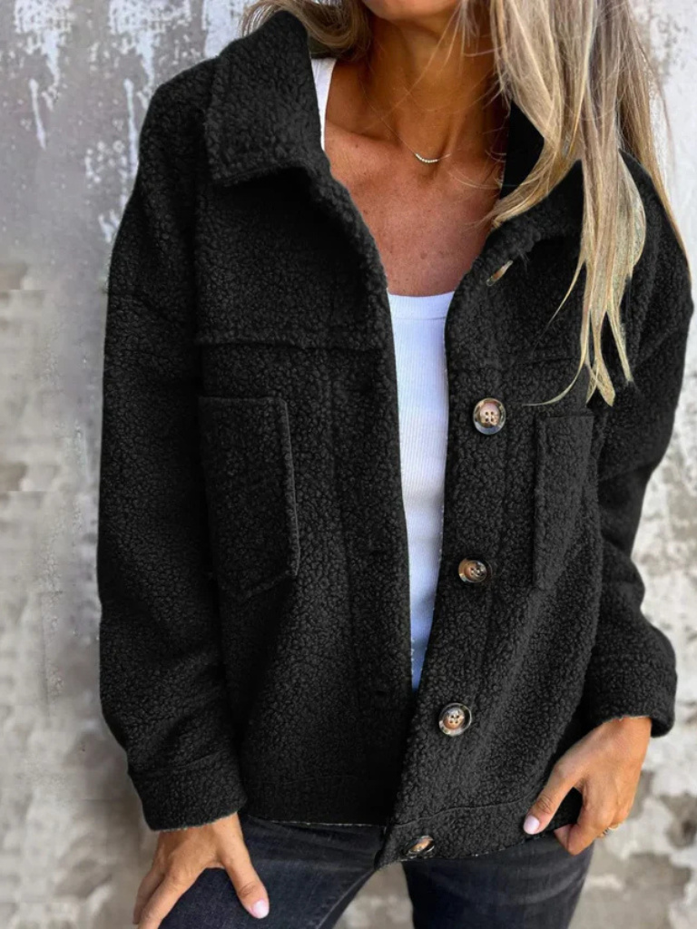 SANDRA - COZY SHERPA JACKET-15549013197173-Nancy & Mae Savannah