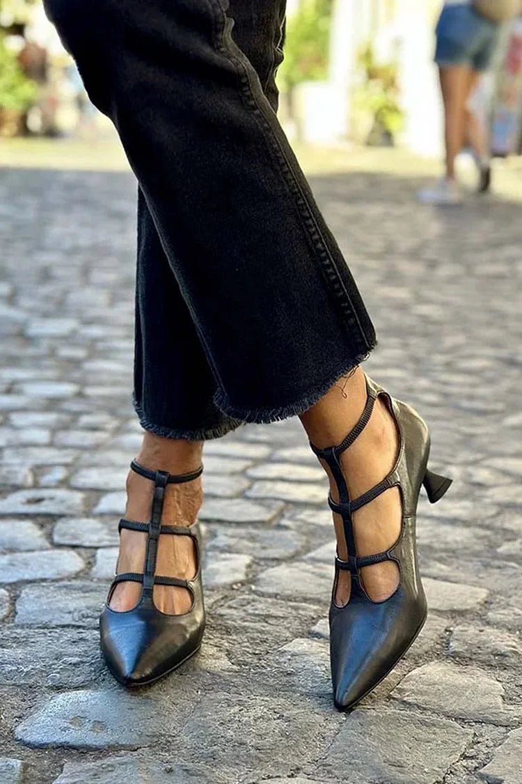 SIENNA - ELEGANT PUMPS WITH STRAPS-15553865974133-Mirella Fiore