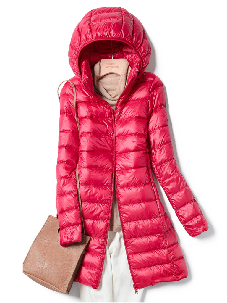 SLOANE - LIGHTWEIGHT PUFFER COAT-15549015196021-Mirella Fiore