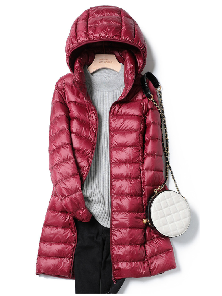 SLOANE - LIGHTWEIGHT PUFFER COAT-15549015196021-Nancy & Mae Savannah