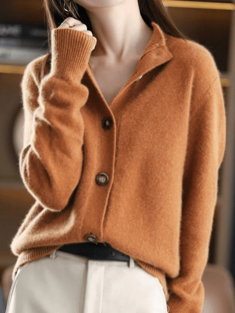 SOFIA - BUTTON CARDIGAN-15549013229941-Mirella Fiore