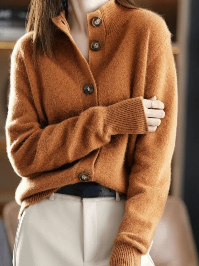 SOFIA - BUTTON CARDIGAN-15549013229941-Mirella Fiore