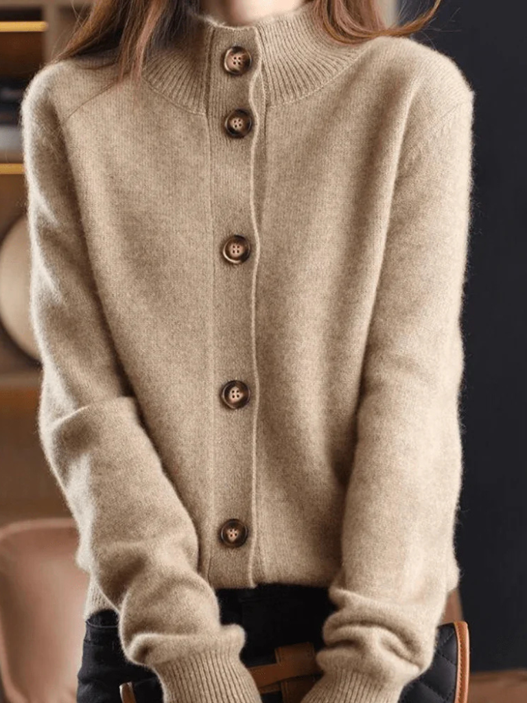 SOFIA - BUTTON CARDIGAN-15549013229941-Mirella Fiore