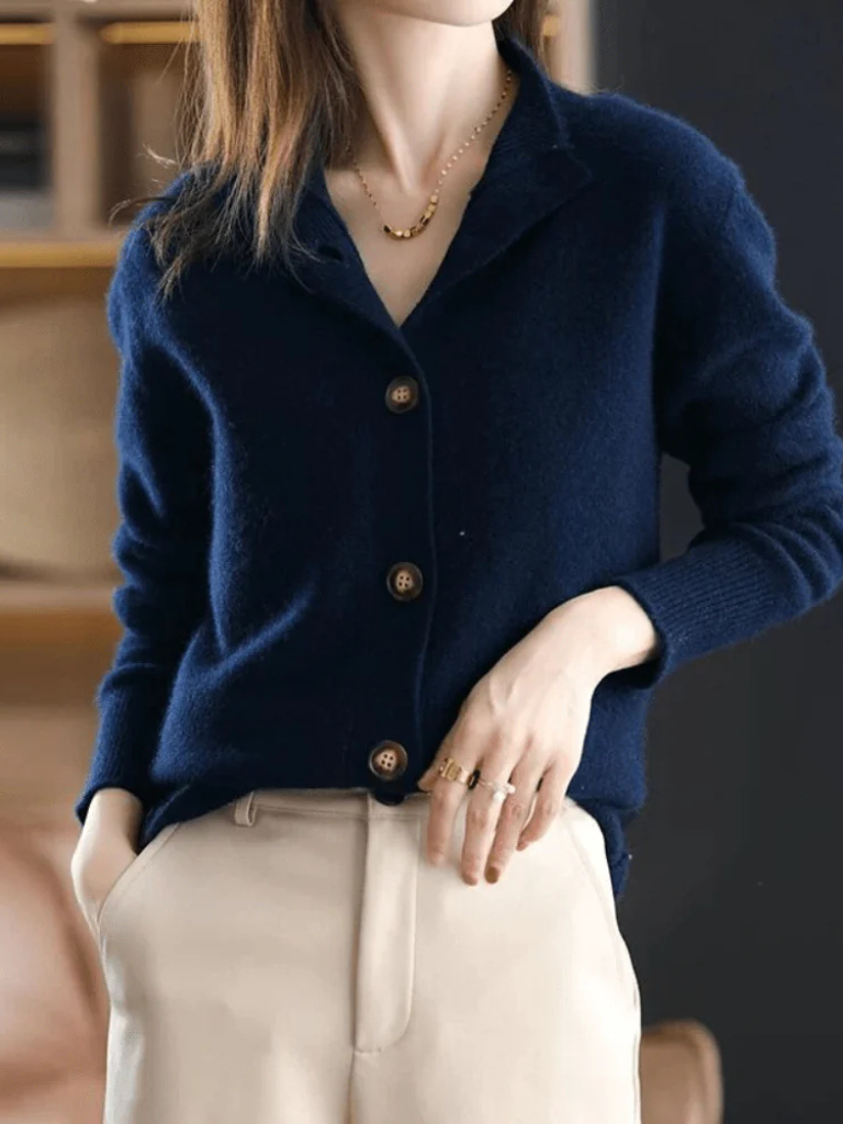 SOFIA - BUTTON CARDIGAN-15549013229941-Mirella Fiore